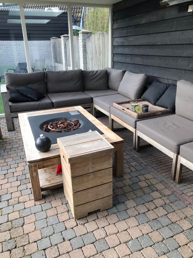 All weather kussens merk Life voor loungeset of tuinset, Overige materialen, Gebruikt, Meer dan 8 zitplaatsen, Ophalen of Verzenden