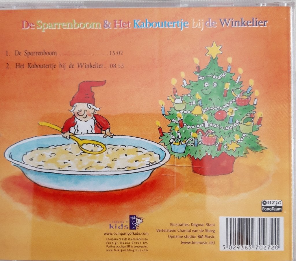 Hans Christian Andersen luisterboek Sparrenboom, Kaboutertje