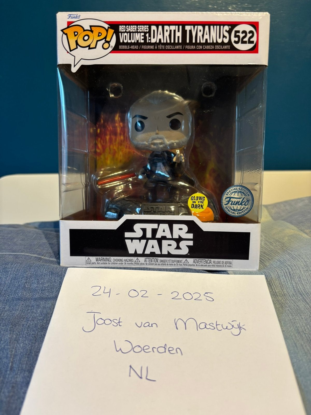 Funko Pop! Darth Tyranus, Ophalen of Verzenden, Nieuw