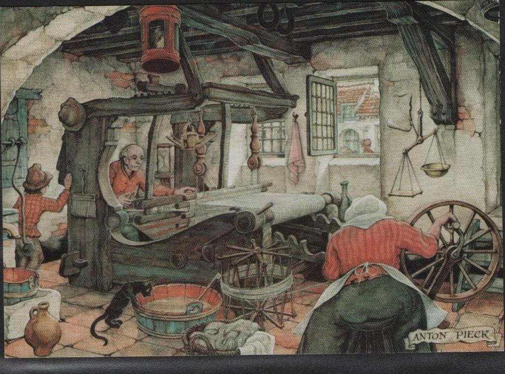 Anton Pieck, Ophalen