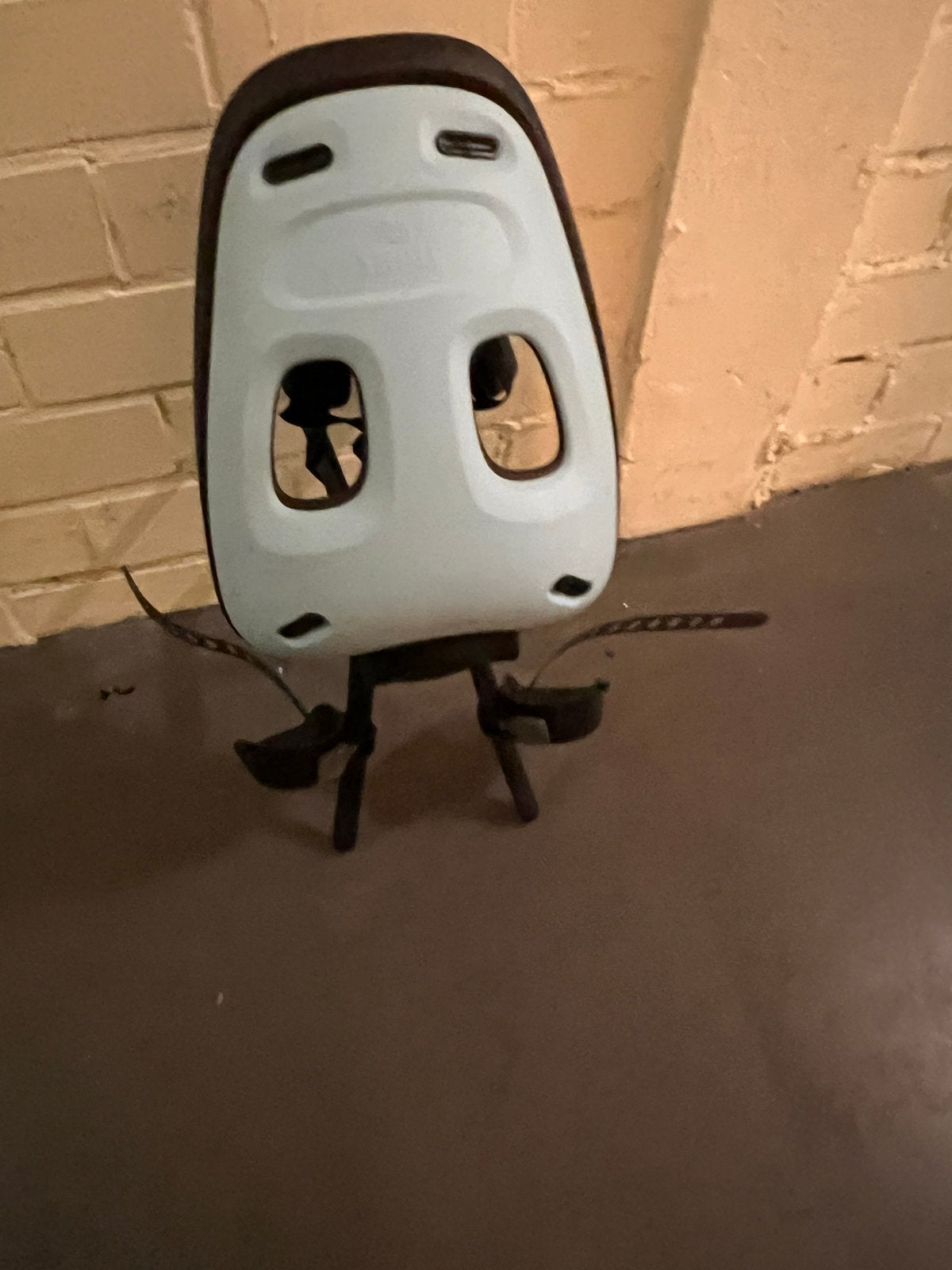 Thule Yepp Mini fietsstoeltje - Voorzitje, Ophalen, Zo goed als nieuw, Voorzitje, Voetsteuntjes