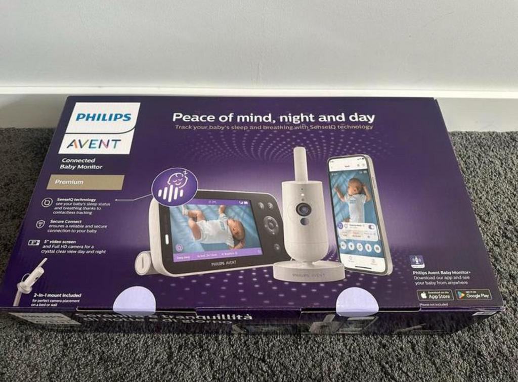 Philips Avent Premium Babyfoons SCD971/26 - Nieuw, Kinderen en Baby's, Babyfoons, Ophalen of Verzenden, Nieuw, 250 meter of meer