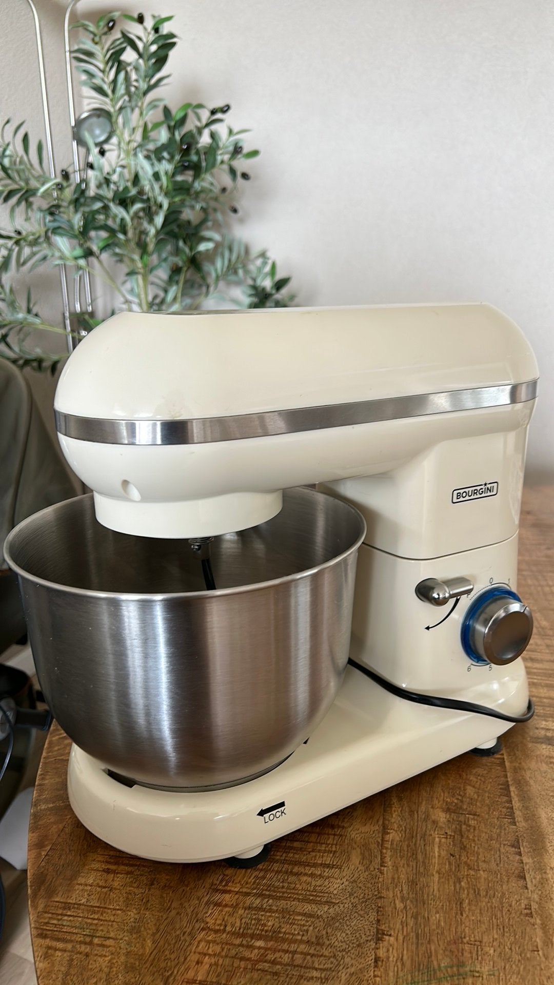 Bourgini Keukenmachine Zo goed als nieuw, incl accessoires, 4 liter of meer, Ophalen of Verzenden, Zo goed als nieuw, 3 snelheden of meer
