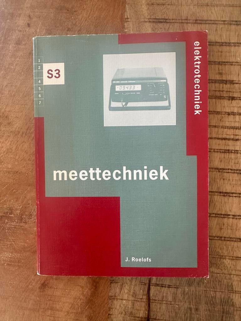 Elektrotechniek S3: Meettechniek - J. Roelofs, Boeken, Ophalen of Verzenden, Gelezen, Elektrotechniek