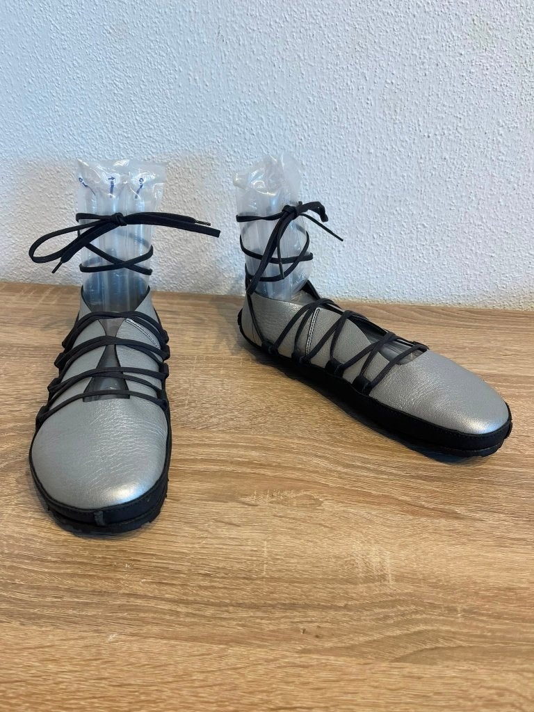 Loints of Holland Ballerina's met Veter Metallic Zilver, 37, Overige kleuren, Ballerina's, Ophalen of Verzenden, Loints of Holland