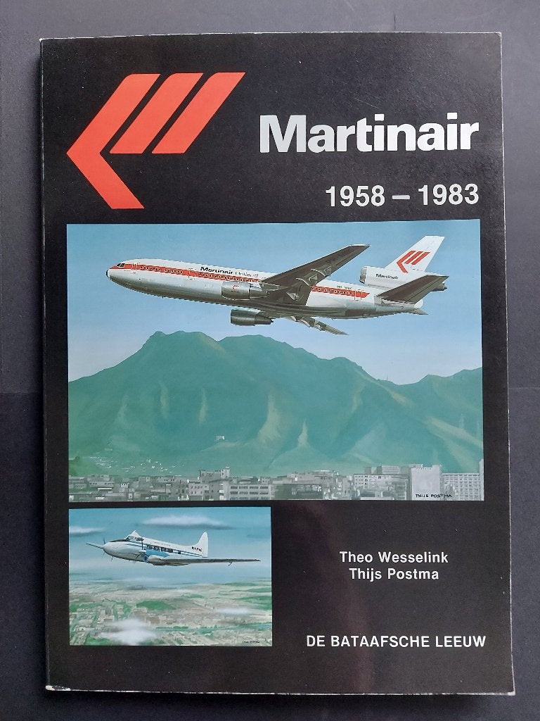Boek Martinair 1958-1983 (BK521), Verzamelen, Ophalen of Verzenden, Gebruikt, Boek of Tijdschrift