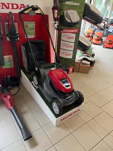 Honda HRX 476 XBV, Tuin en Terras, Ophalen, Cirkelmaaier, HONDA, Accu-grasmaaier