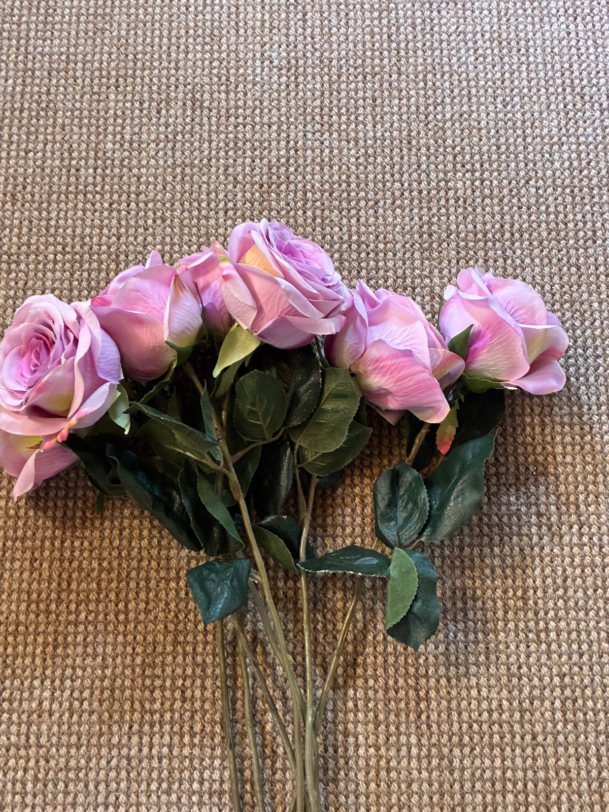 Bos roze rozen, Ophalen of Verzenden, Zo goed als nieuw