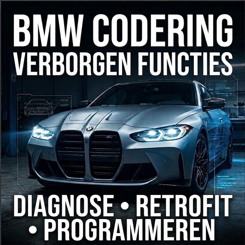BMW & MINI: Coderen | Verborgen Opties | Retrofit | Diagnose, Ophalen, Nieuw, Benelux, Update