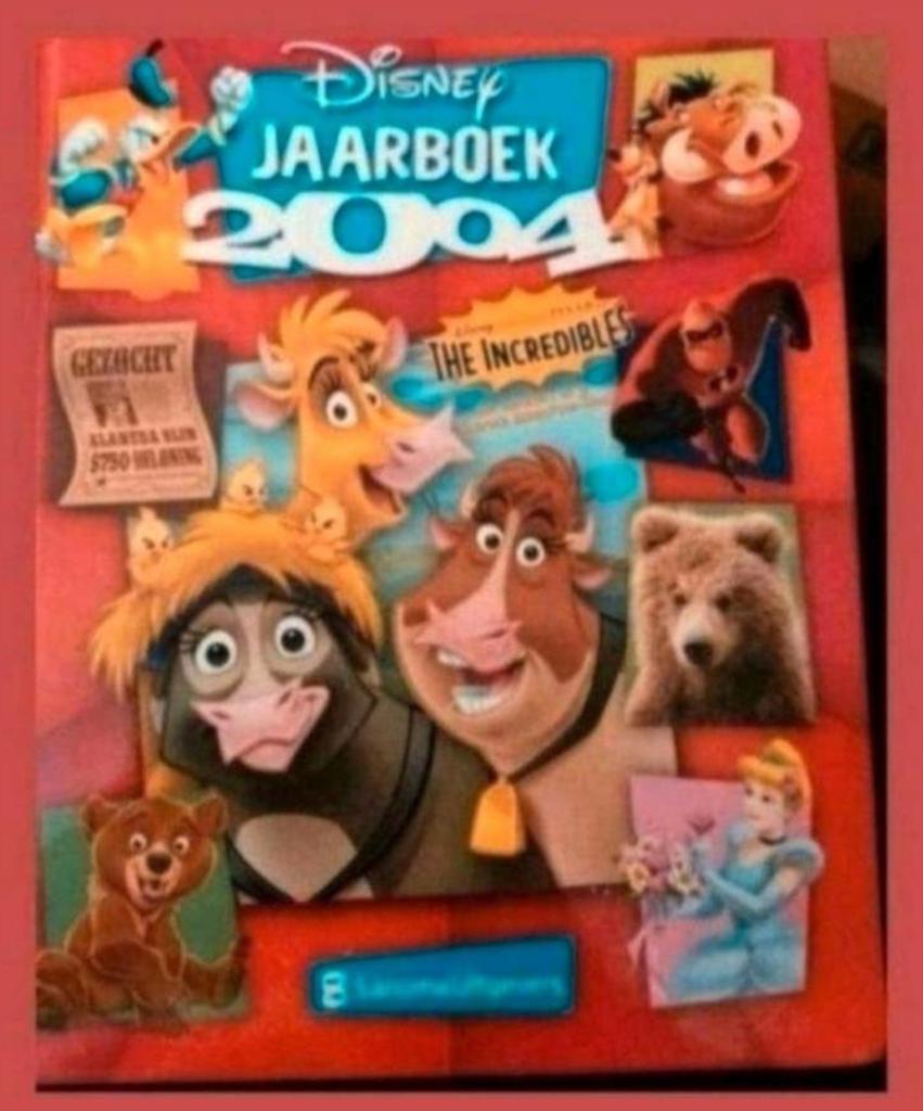 Disney Jaarboek 2004 - Brother Bear, The Incredibles, Ophalen of Verzenden, Zo goed als nieuw