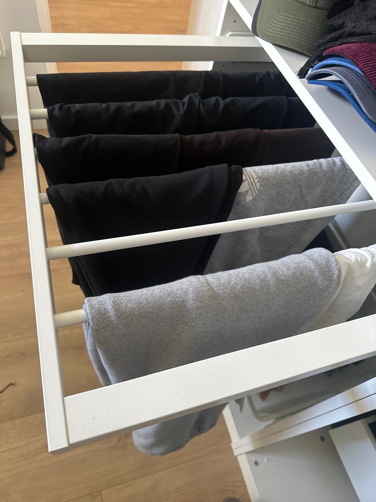 Broekverdeler voor IKEA Pax kast nieuw, Ophalen, Kunststof, Gebruikt, 50 tot 100 cm