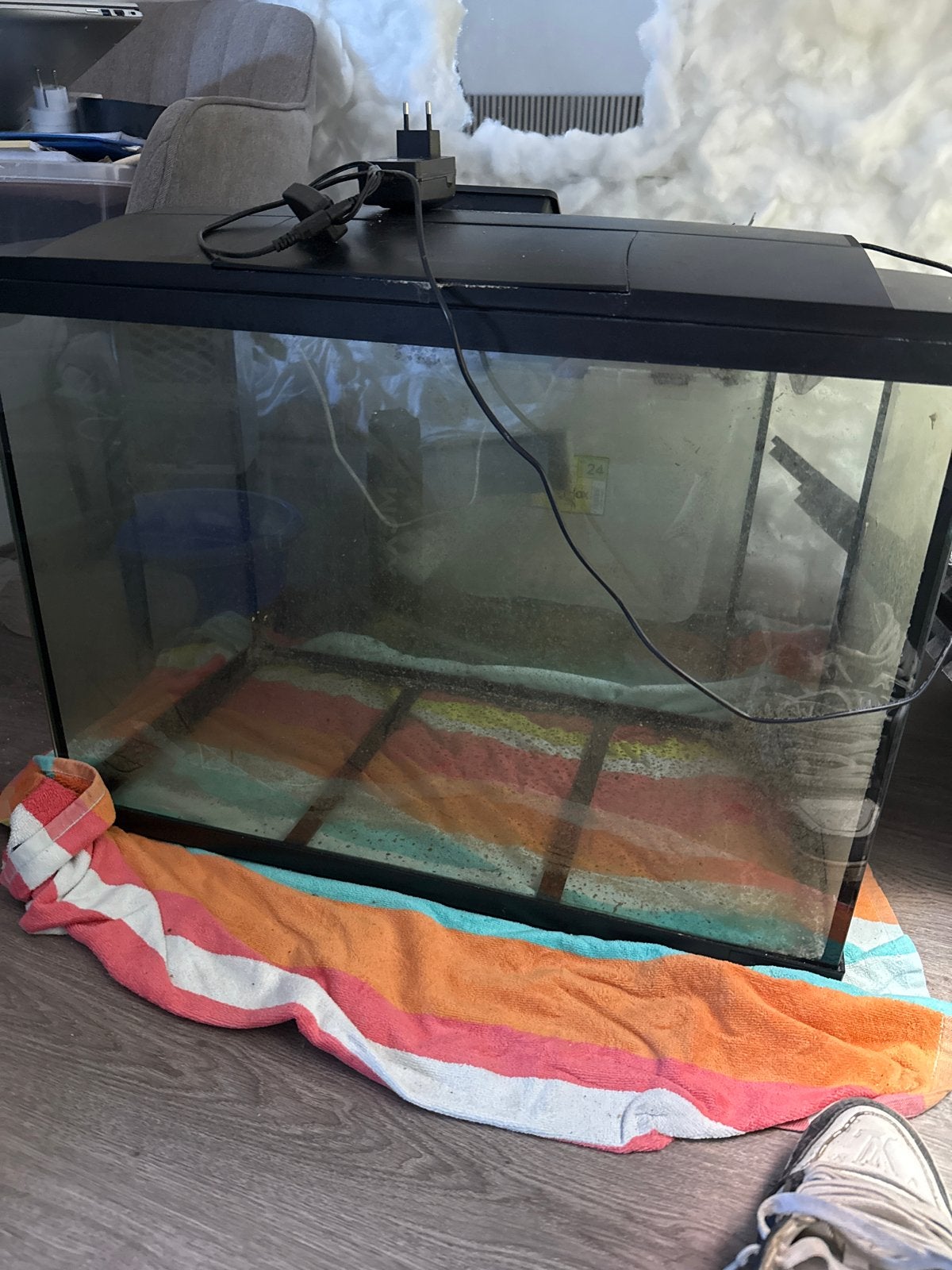 Aquarium 150 liter, Ophalen, Verwarming, Gebruikt, Overige typen