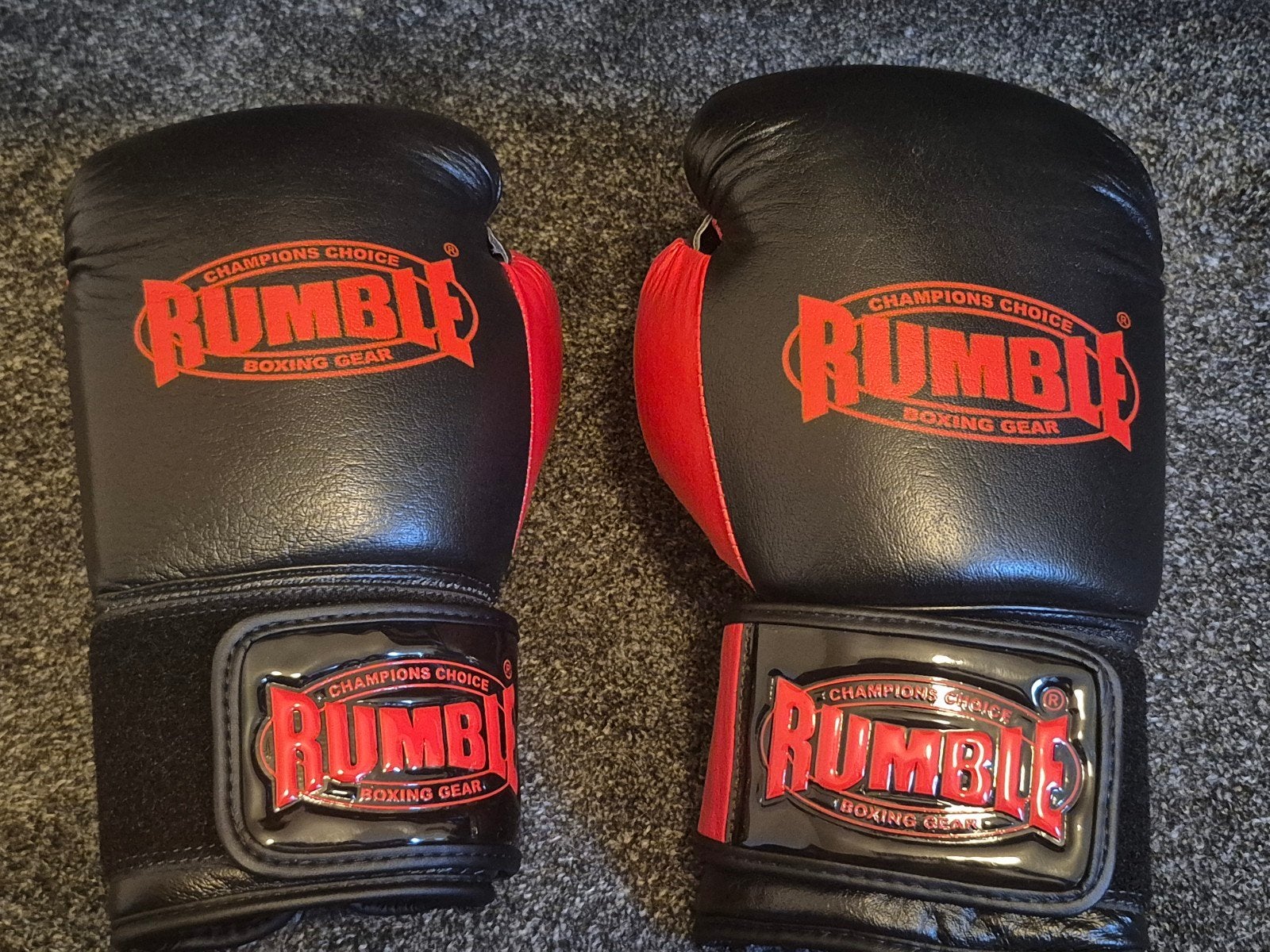 Rumble kickbox handschoenen ECHT LEER, Ophalen of Verzenden, Nieuw, Bokshandschoenen