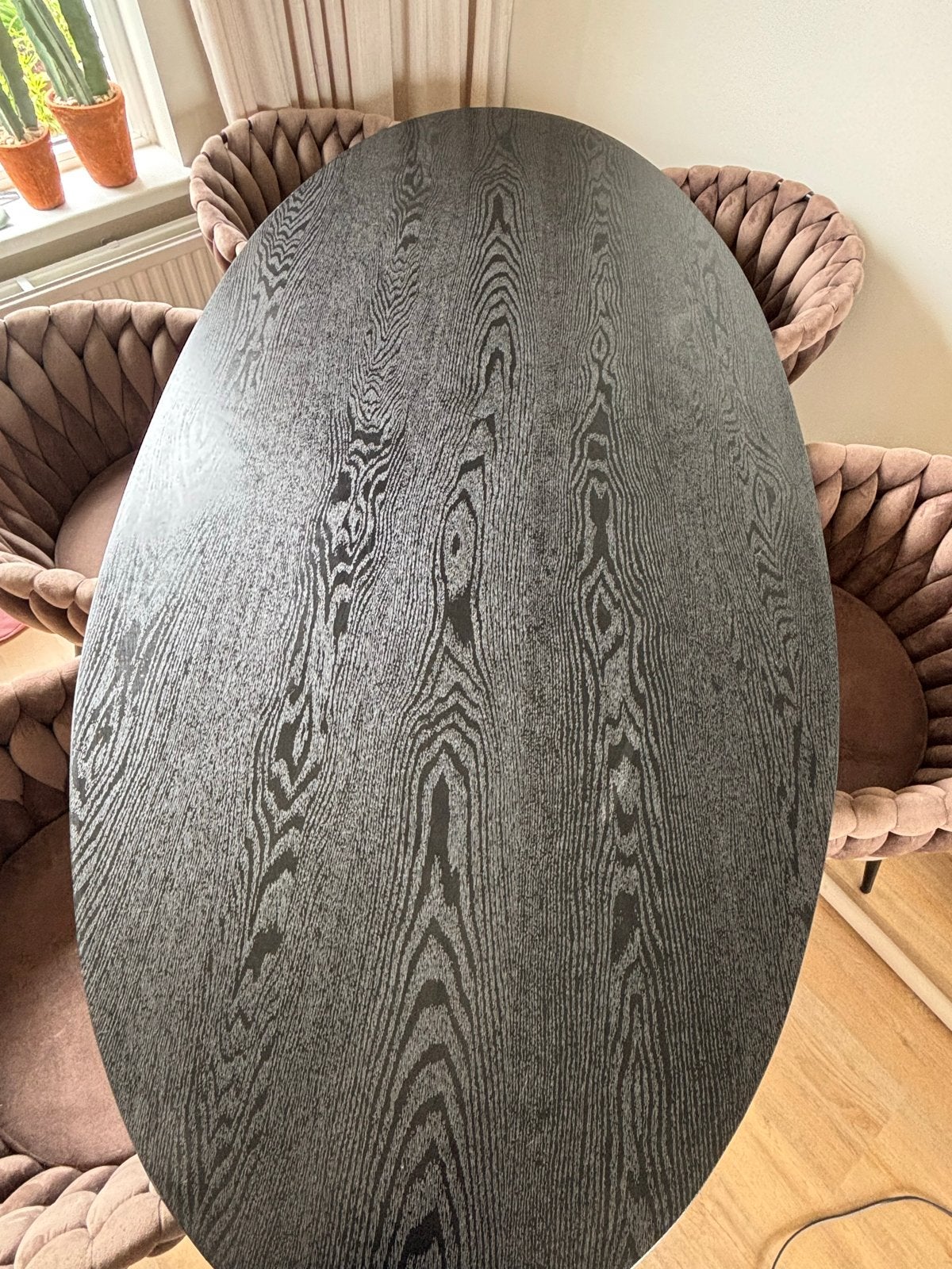Gebruikte ovale tafel - nette staat, Ophalen, Gebruikt, 200 cm of meer, 50 tot 100 cm