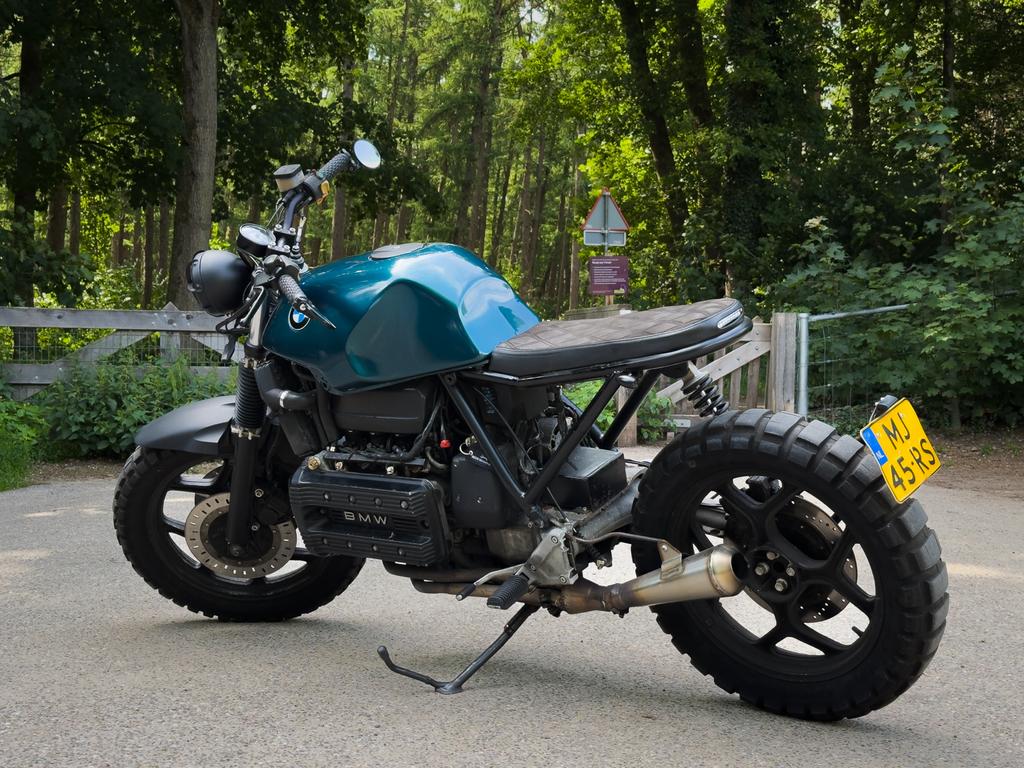 Unieke BMW K100 Scrambler, 4 cilinders, Motorrijbewijs A, Gebruikt, Particulier
