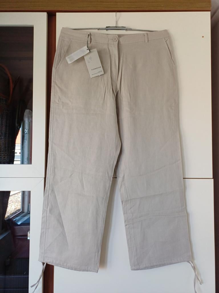 TURNOVER BROEK.  NIEUW, Zwart, Maat 42/44 (L), Nieuw, Ophalen of Verzenden