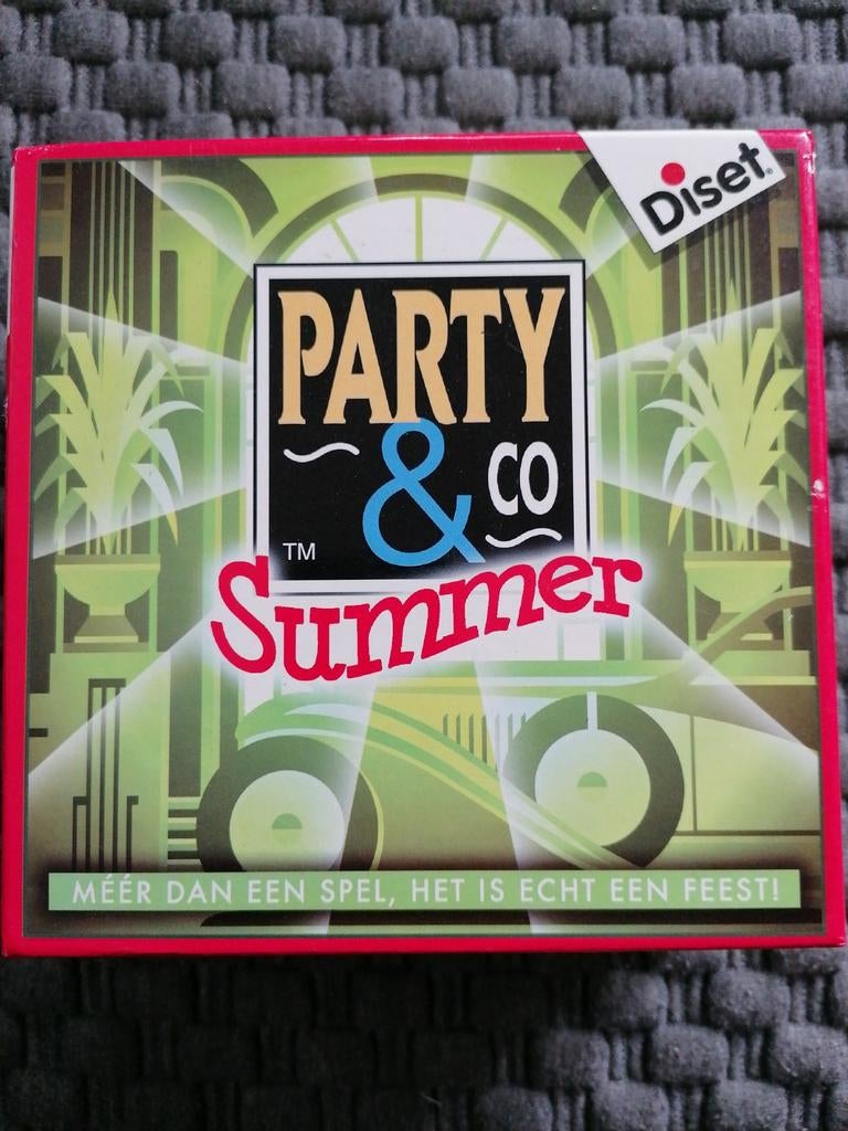 Party & Co Summer - Reisspel van Diset, Vijf spelers of meer, Ophalen of Verzenden, Zo goed als nieuw, Diset