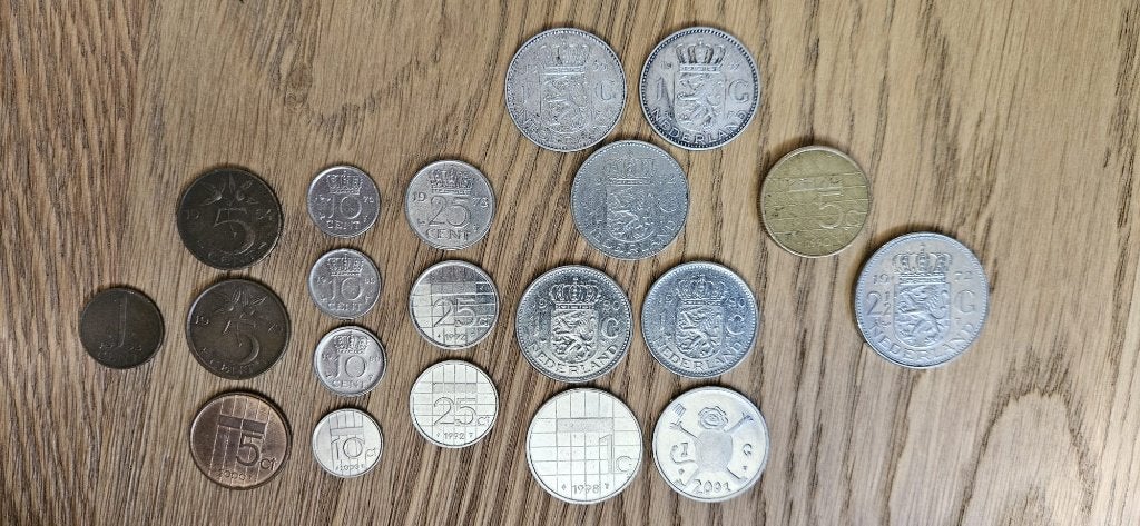 Kwartje uit 1973 - Koningin Juliana, Ophalen of Verzenden, Koningin Juliana, 25 cent, Losse munt