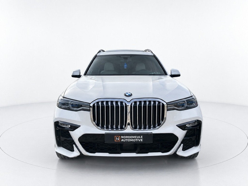 Bmw X7 XDRIVE40I HIGH EX. M Sport 7P Laser, Pano, HUD, Auto's, Automaat, Gebruikt, Euro 6, 7 stoelen