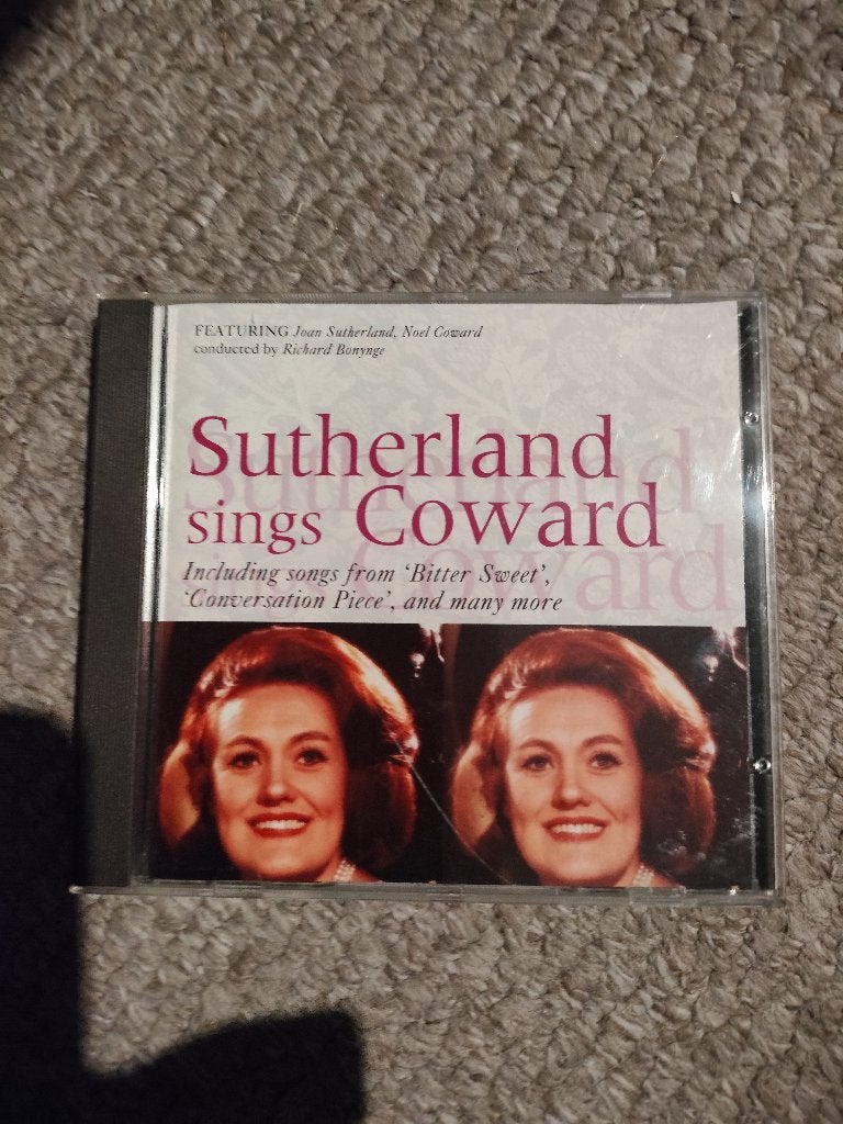 cd Sutherland sings Coward, Ophalen of Verzenden, Zo goed als nieuw
