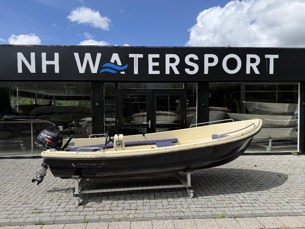 Wielersloep 431 Occasion met Suzuki DF6 PK – €3.495,-, Info@wiedersloep.nl, Nieuw, 1722gk, Wiedersloep
