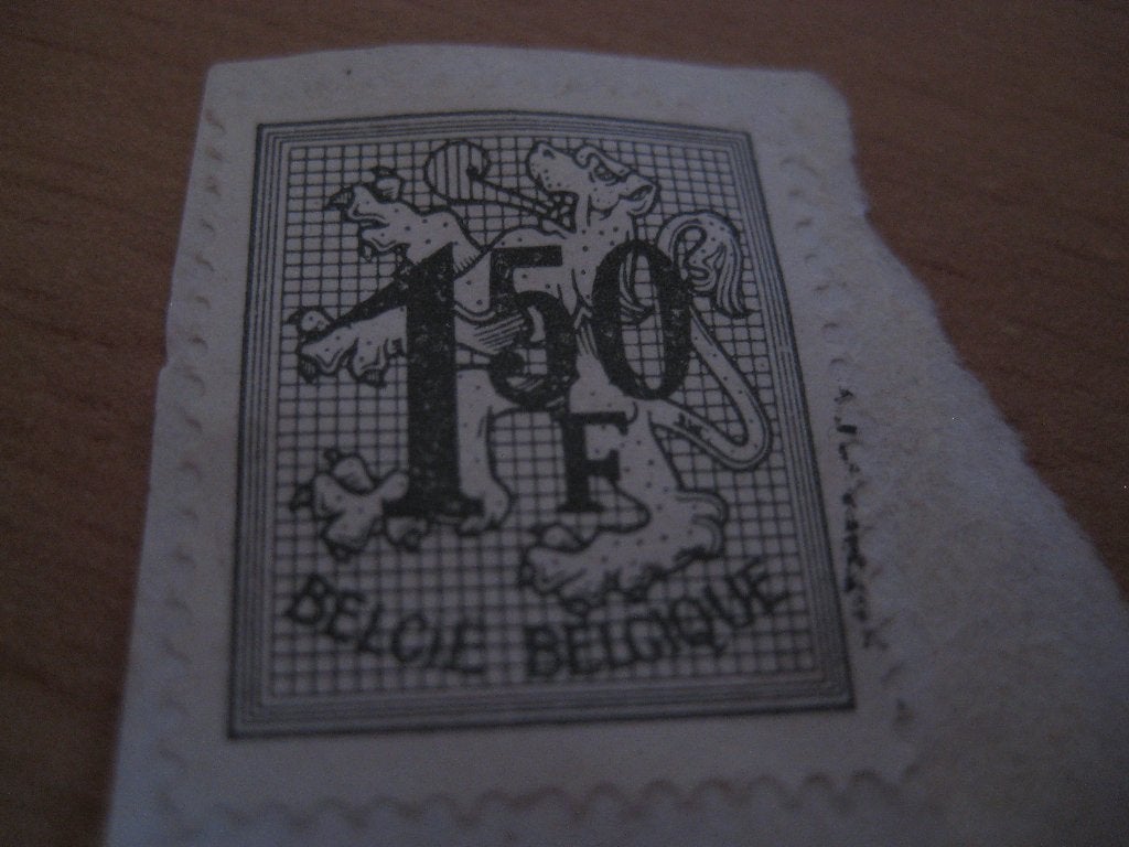 postzegel België - 1,50 Franc, Postzegels en Munten, Postzegels | Europa | België, Verzenden, Gestempeld, Gestempeld