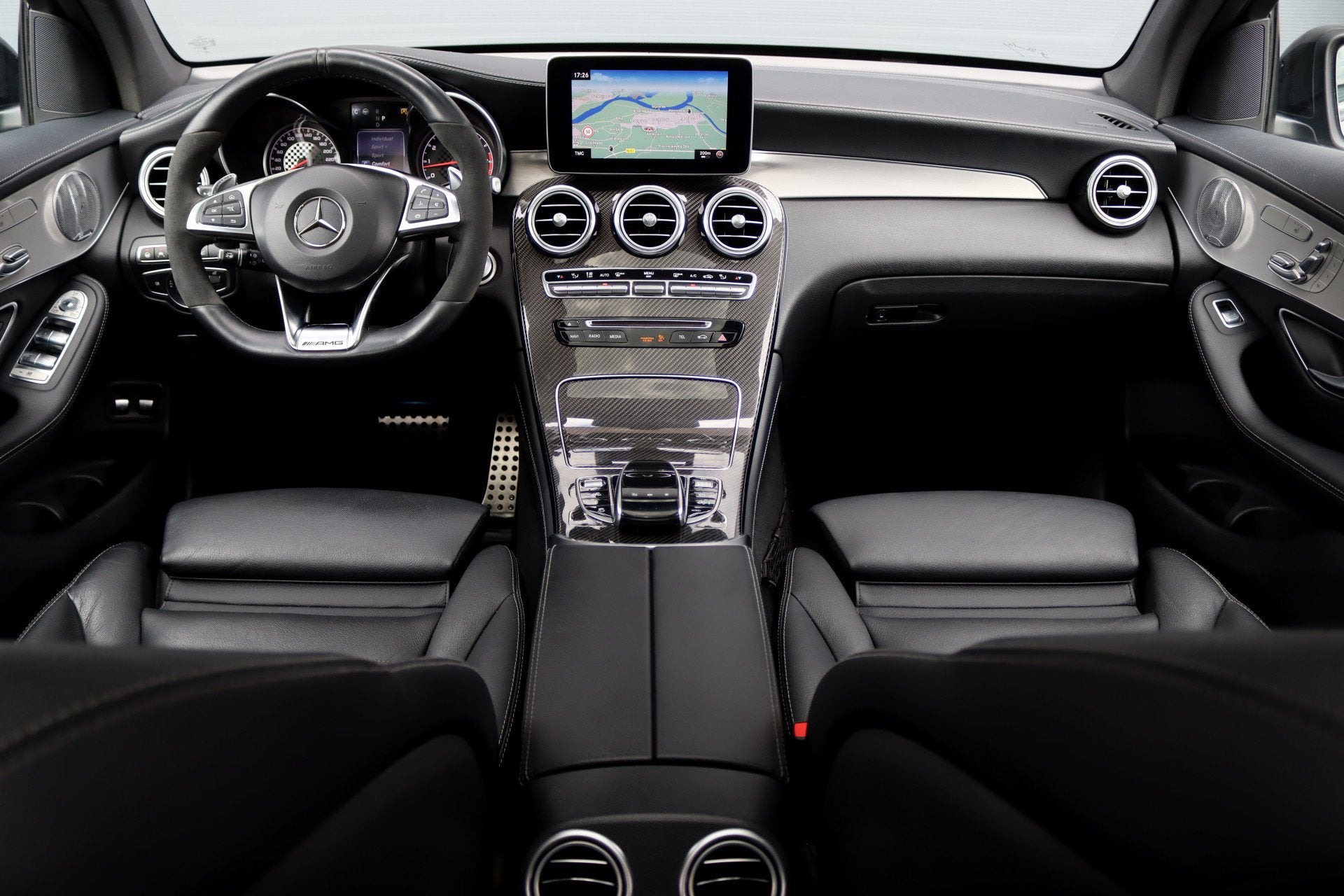 Mercedes-Benz GLC AMG 43 4MATIC | Luchtvering | Distronic+ |, Gebruikt, 368 pk, 2996 cc, Start-stop-systeem