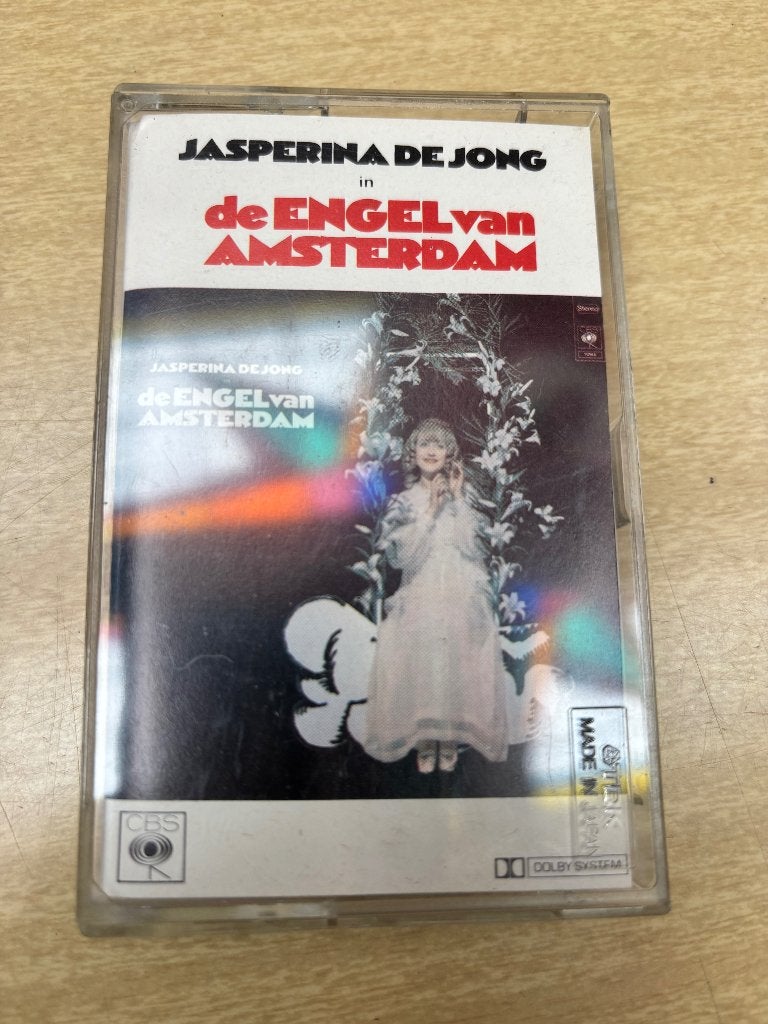 Jasperina de Jong - De engel van Amsterdam cassettebandje, Gebruikt, 1 bandje, Ophalen of Verzenden, Origineel