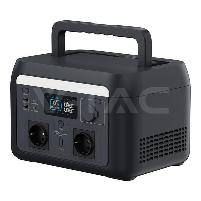 Powerstation 1000W –1600W piek – 614Wh – LiFePO4– Noodstroom, Ophalen of Verzenden, Nieuw
