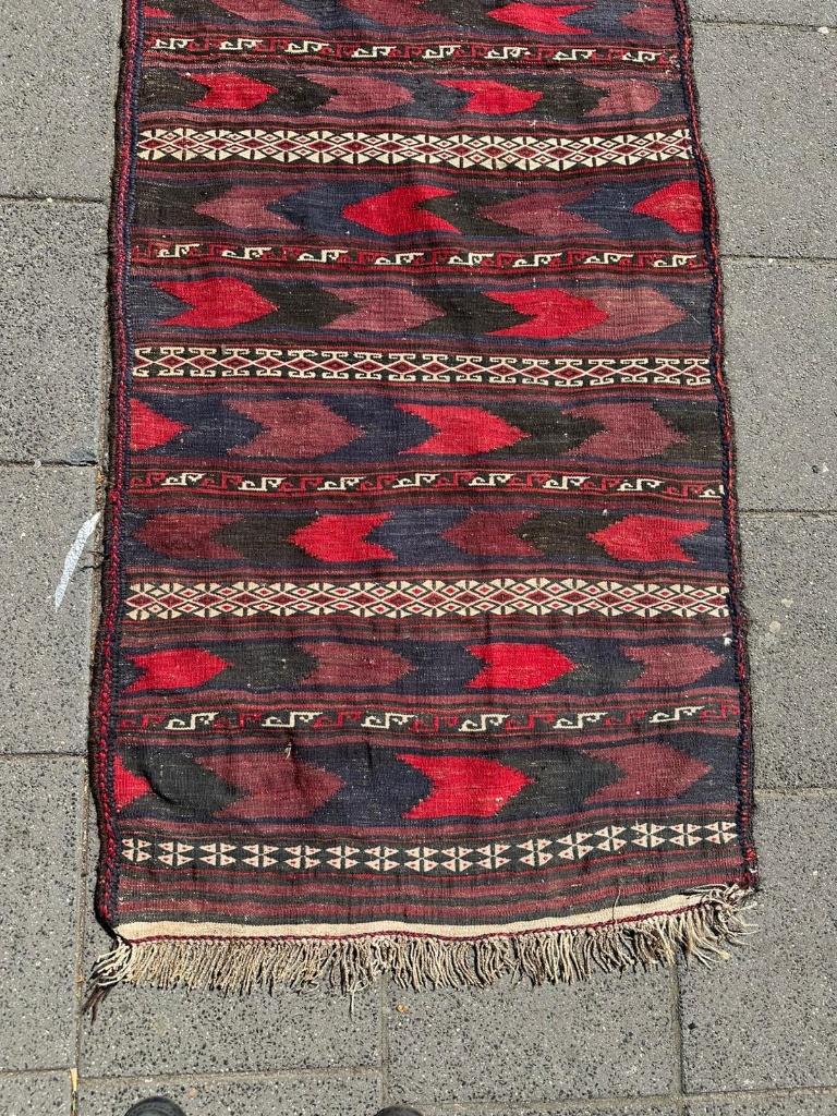 Antik Kilim Baluch ( Antique Perz Gelim ) 300 x 88 cm, Overige kleuren, Wol, 200 cm of meer, Zo goed als nieuw