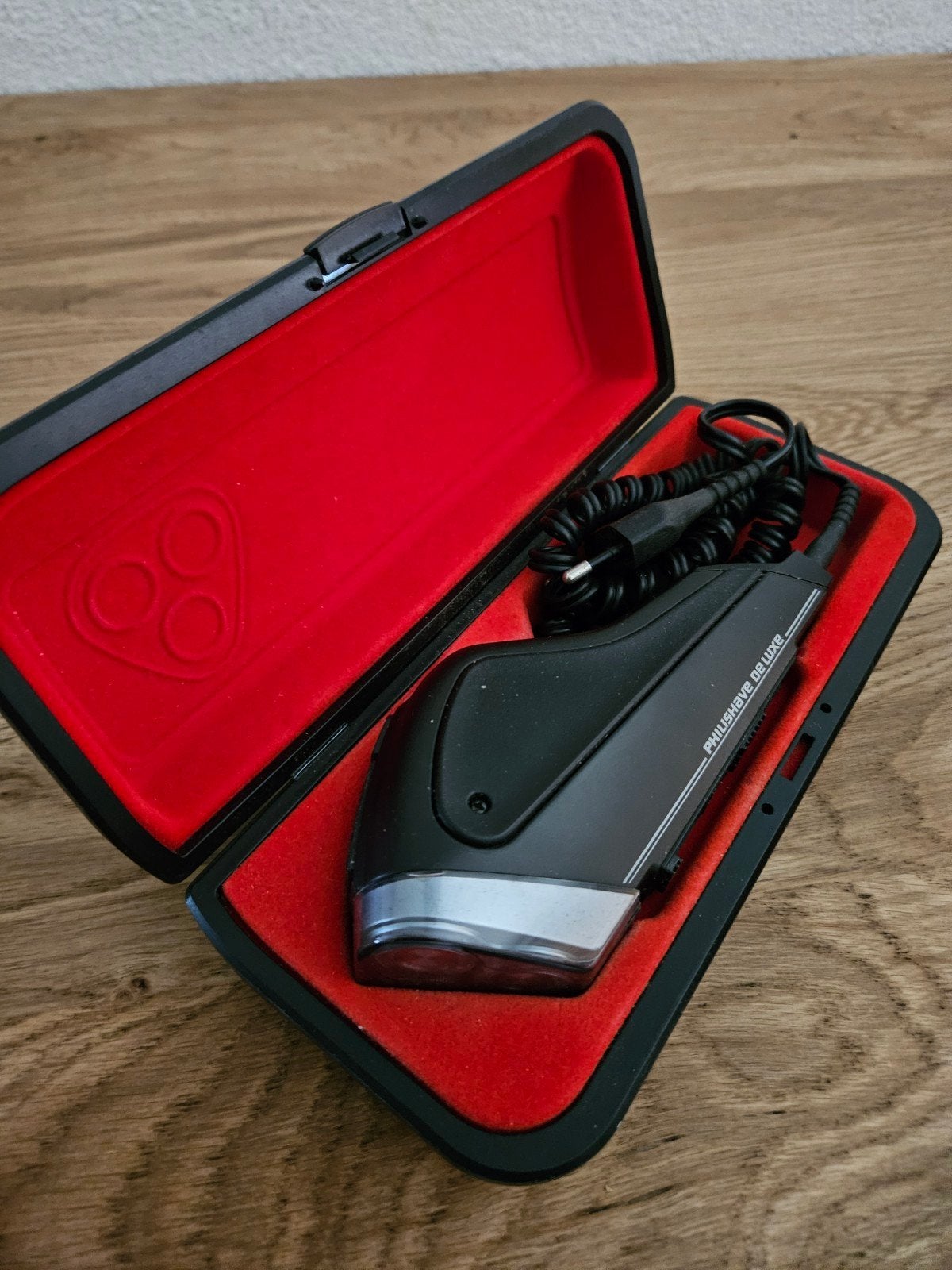 Vintage Philips Philishave De Luxe Scheerapparaat, Ophalen of Verzenden, Gebruikt, Scheren en Epileren