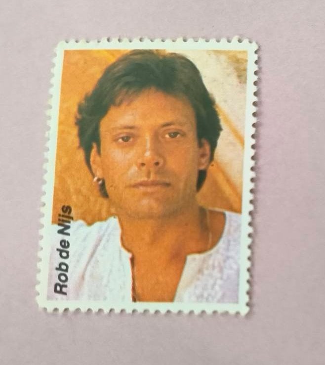 Popfoto zegel Rob de Nijs, Verzamelen, Ophalen of Verzenden, Nieuw, Foto of Kaart