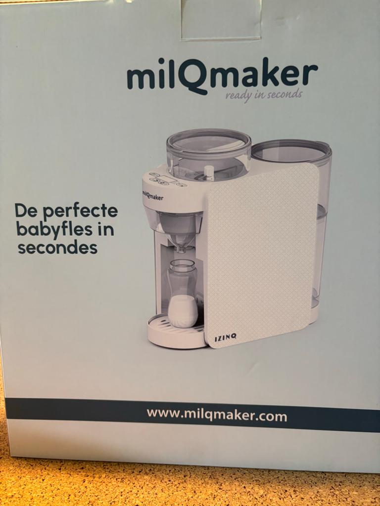 Babyfles melk maker Izinq Milqmaker, Ophalen, Zo goed als nieuw, Overige typen
