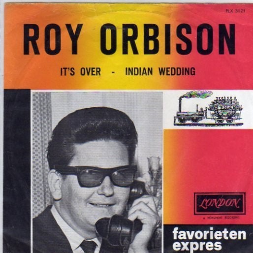 Fav. Expres- Roy Orbison- It's Over.....Let op kleur, Cd's en Dvd's, Vinyl Singles, Fotohoes, Verzenden, Gebruikt, Pop