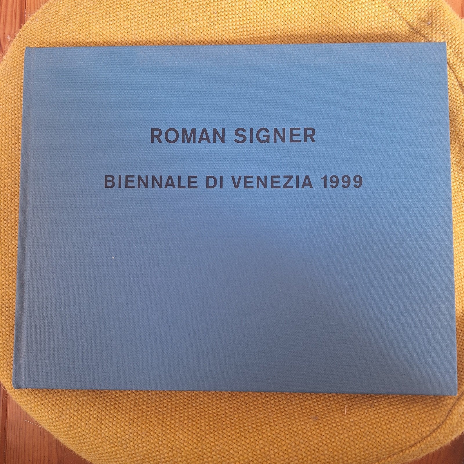 Roman Signer - Biënnale van Venetië 1999, Verzenden, Zo goed als nieuw, Overige onderwerpen, Roman Signer