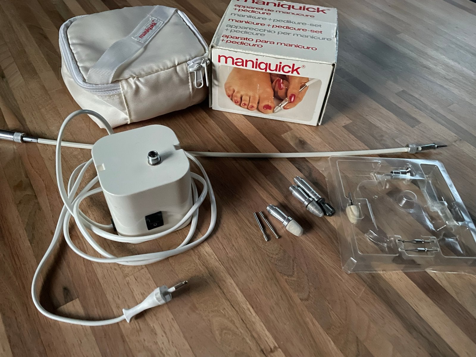 Maniquick set voor manicure / pedicure, Ophalen of Verzenden