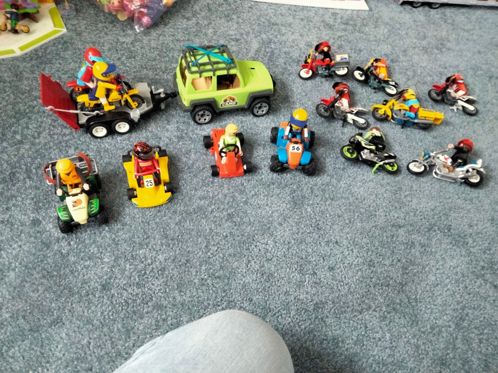 Auto,s en veel motors van Playmobil., Ophalen of Verzenden, Gebruikt