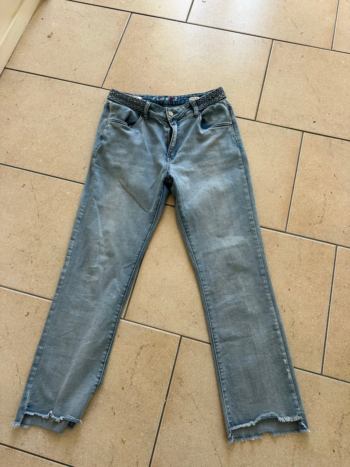 Spijkerbroek florez, Ophalen of Verzenden, Zo goed als nieuw, Blauw, W30 - W32 (confectie 38/40)