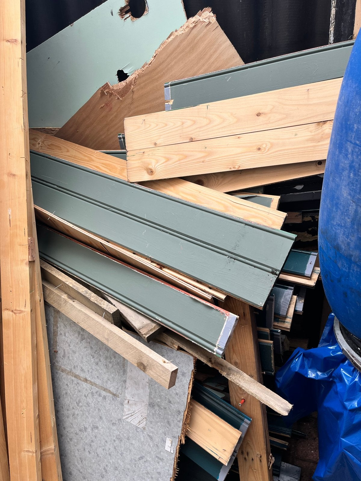 Sloophout, Tuin en Terras, Haardhout, Overige houtsoorten, Minder dan 3 m³, Ophalen