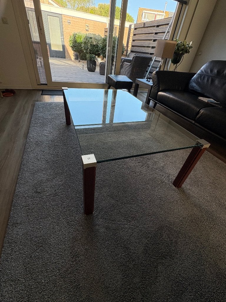 Salontafel, Ophalen, Glas, Gebruikt, 50 tot 100 cm
