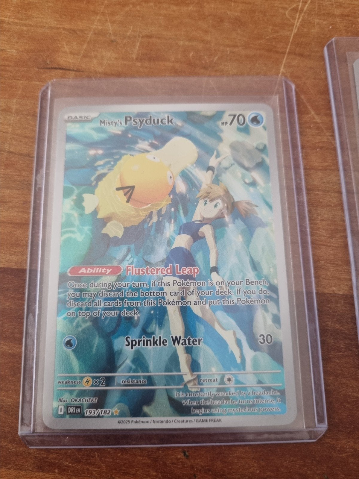 Misty's Psyduck, Squirtle Pokémon kaarten, Ophalen of Verzenden
