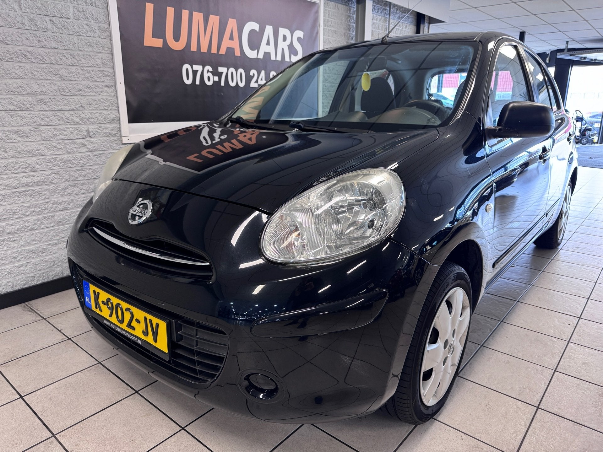 Nissan Micra 1.2 Visia | Nieuwe APK | 5-deurs | Lage KM |, Voorwielaandrijving, Euro 5, Gebruikt, 31 €/maand