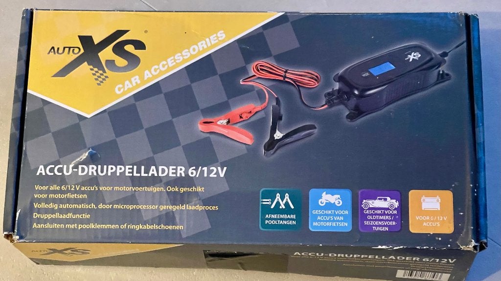 Acculader-druppellader 6/12V, Auto-onderdelen, Gebruikt