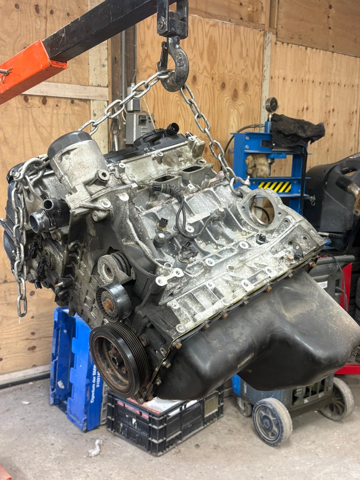 N43b16 motor 116i 316i N43, Auto-onderdelen, Ophalen, Gebruikt, BMW