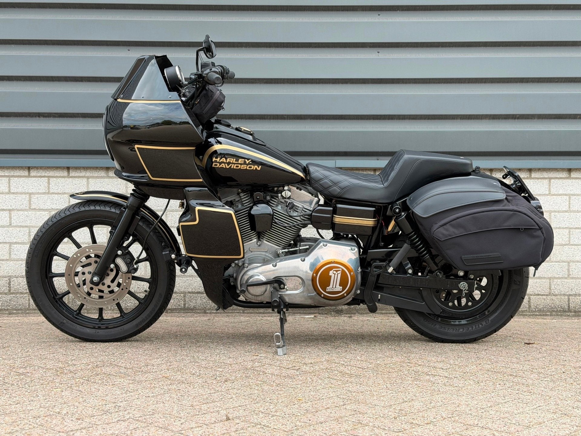 Harley Davidson FXDL 88 Dyna Low Rider CLUBSTYLE | Redthunde, Chopper, Handgeschakeld, Gebruikt, Bedrijf