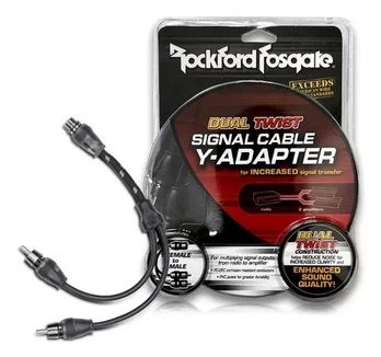 Rockford Fosgate RFiTY-1F RCA Splitter Premium, Nieuw, Am Breilingsweg 3, 76709 Kronau, Duitsland, Ophalen of Verzenden, Info@audio-design.de