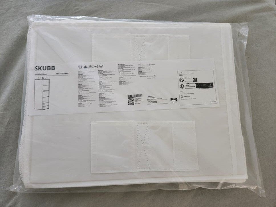IKEA SKUBB Opbergvakken voor Kledingkast - Nieuw, Ophalen, Met plank(en), Kunststof, 100 tot 150 cm