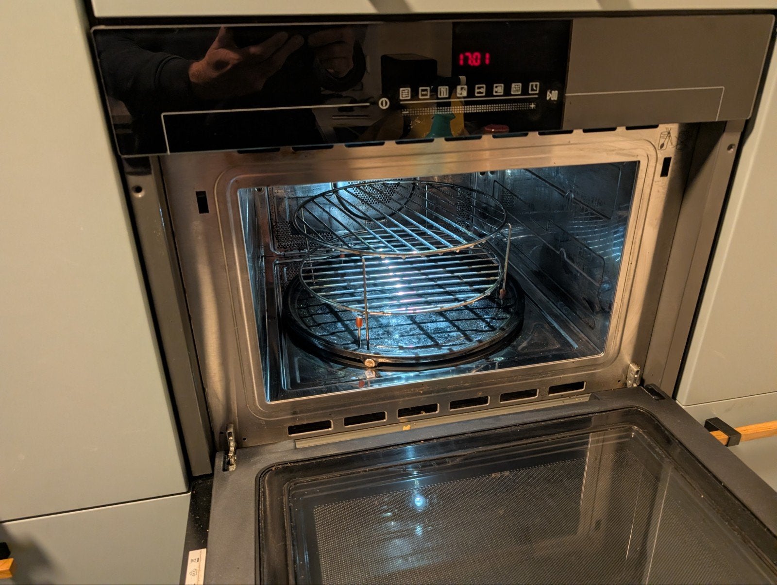 Junker combi magnetron oven, Verzenden, Zo goed als nieuw, Oven, Inbouw