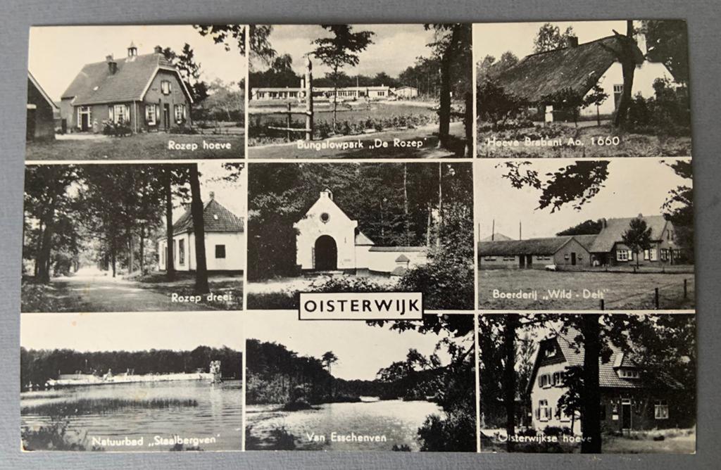 Oisterwijk, Verzenden, 1920 tot 1940, Ongelopen, Noord-Brabant