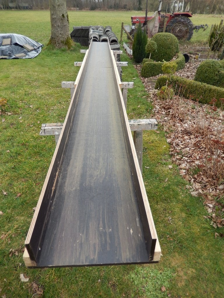 Pannengoot, Ophalen, Hout, 5 tot 10 m², Dakpannen